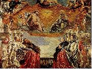 Peter Paul Rubens The Gonzaga Family Adoring the Trinity (mk01) oil painting artist
